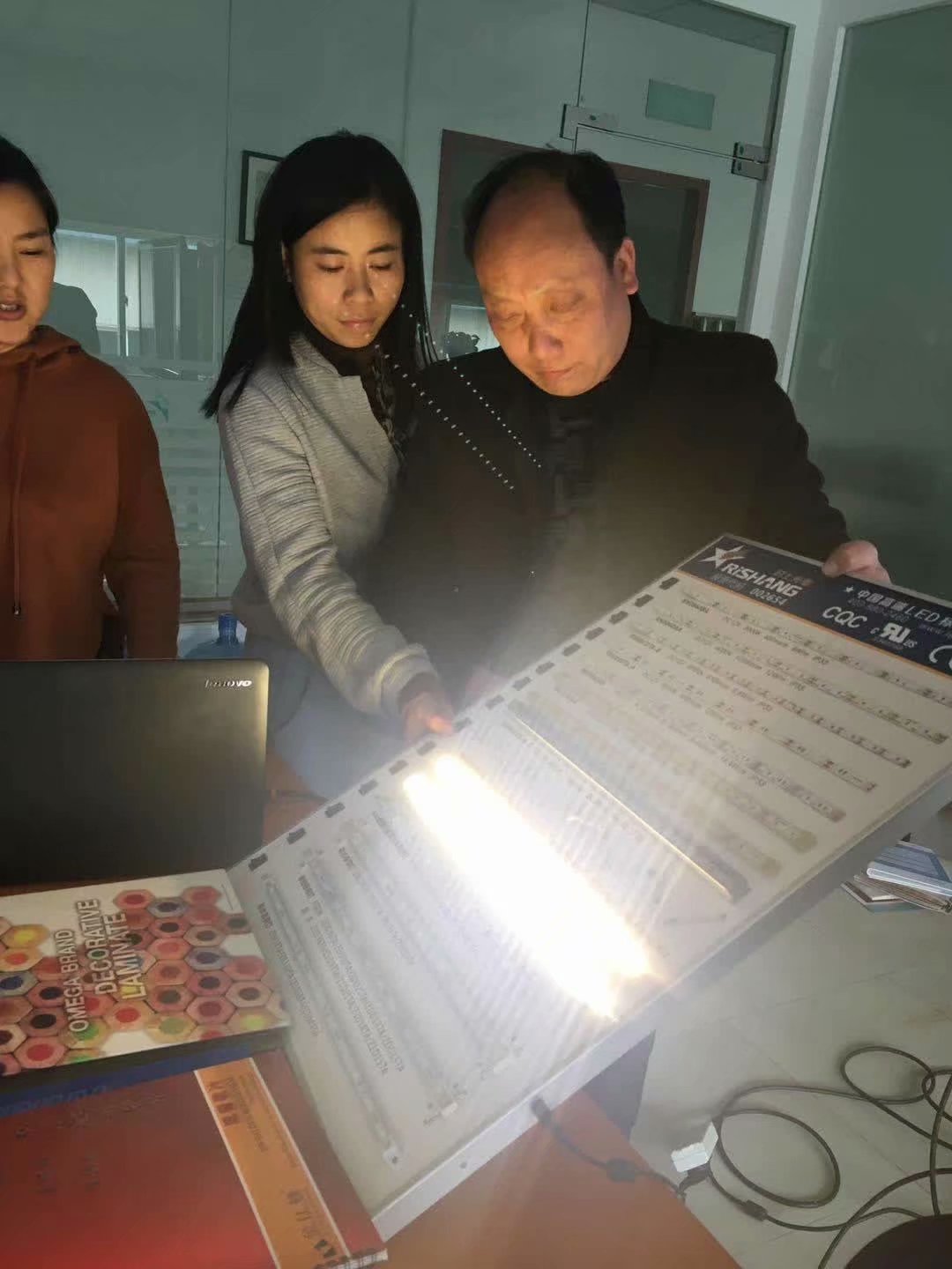 2018年11月无锡天恒展览工厂学习